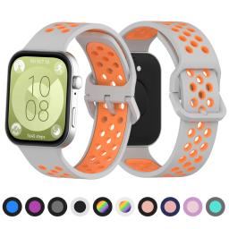 Respirável Silicone Substituição Strap para Huawei Watch, Acessórios Do Esporte, Cinto, Pulseira, Banda, Fit 3, Fit 3 - Image 1