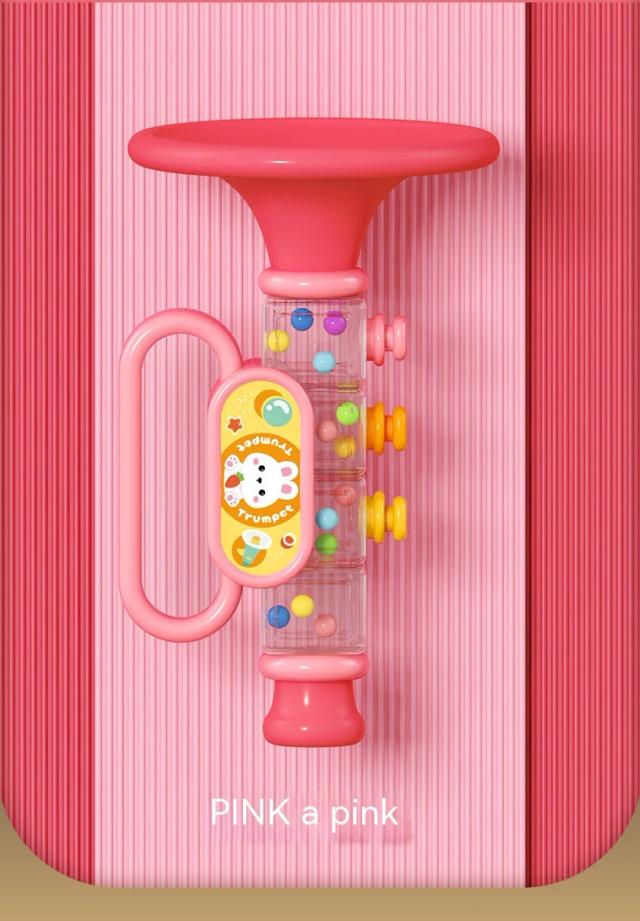 Brinquedo Musical Horn Toy para Crianças - Harmônica Cartoon e Apito para Bebês
