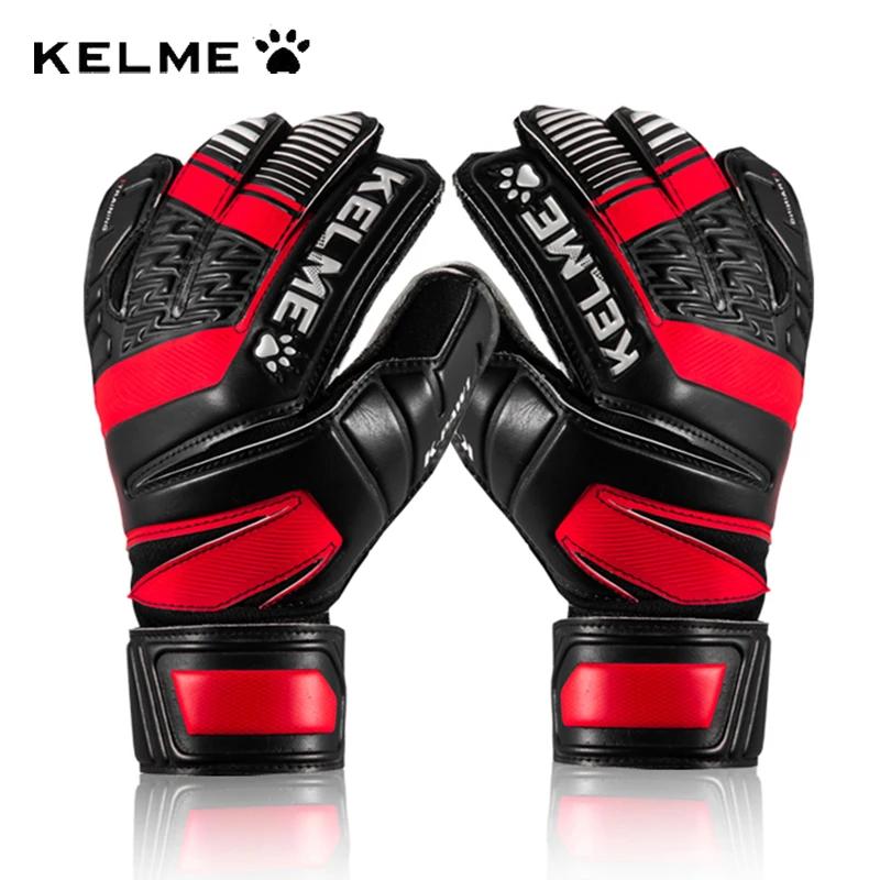 KELME-Luvas Profissionais de Goleiro Masculino, Dedos Removíveis, Treino de Futebol, Competição, Equipamento de Futebol, Futsal - Image 1