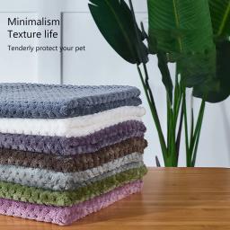 Cobertor De Lã Macio Quente Para Animais De Estimação, Almofada De Dormir De Gato Fuzzy, Cobertor De Prateleira, Esteira Grossa Para O Inverno, Construir Uma Casa - Image 5