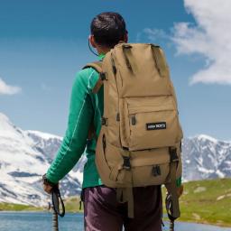Mochila de viagem impermeável para homens, montanhismo e campismo mochila, trekking saco, escalada e caminhadas saco 50 litros - Image 5