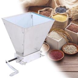 Triturador De Cevada Com Metal Handle, Grain Grinder, Malte para Brewing Trigo, Moagem - Image 3