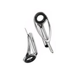 Kit de reparo de vara de pesca, anéis superiores de tamanho misto, 5 peças, guia de linha, conjuntos de olhos e anel guia de 20m, fio de ligação - Image 4