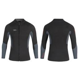 Ternos de neoprene de manga longa para homens e mulheres, jaqueta wetsuit, camiseta para surf e canoagem, roupas de paddle, 3mm, top - Image 1
