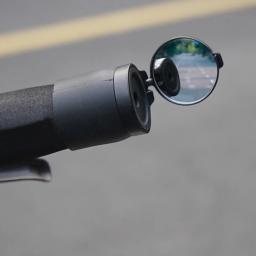 Espelho retrovisor de bicicleta para crianças e adultos, espelhos retrovisores ajustáveis, Bike Bar End Mirror, estrada, montanha, Ebike, bicicleta, rotação 360 - Image 1