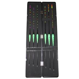 Wlpfishing 6 pçs/lote (incluindo caixa) flutuadores de pesca alto brilho sensor gravidade flutuadores elétricos luminosos cr425 bobber pesca - Image 5