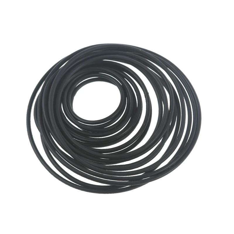 20 pçs gravador cintos borracha 1.5mm redondo cassete gravador reparação manutenção cinto acessórios vídeo áudio l41e - Image 1