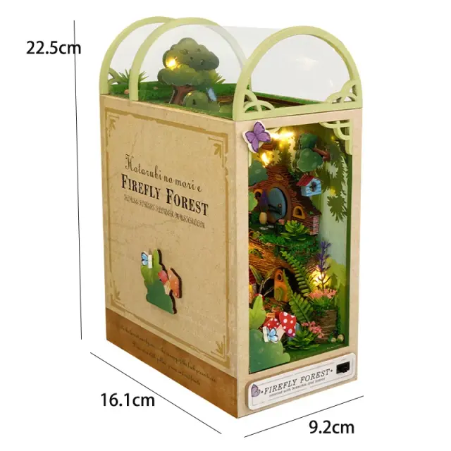 Casa de Boneca de Madeira DIY: Puzzles 3D para Crianças, Montagem Divertida e Presentes Criativos