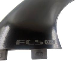 UPSURF-FCS Plastic Tri-Surf Fins, barbatanas de prancha curta, cor preta, barbatanas de nylon para surf, Funboard 3 barbatanas, tamanho médio - Image 3