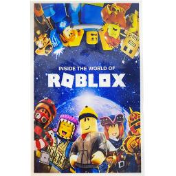 Desenhos animados digitais impressos sacos de plástico doces para crianças, compras Eco sacolas, embalagem de presente, 20 festa de aniversário, jogo, Roblox, novo - Image 2