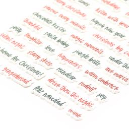 Criativo caminho inchado motivo palavras adesivos auto adesivo enfeites diy artesanato para scrapbooking cartão fazendo a decoração do diário - Image 5