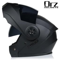 Orz-Capacete Unisex com Viseira, Proteção Multi Layer, Capacete de Segurança, Certificação Dot, Bluetooth, Presentes - Image 6