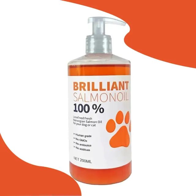 Suplemento Nutricional de Ácidos Graxos Ômega Natural para Cães e Gatos - Óleo Pet 200ml, Sem Tratamento Químico, 21 Benefícios