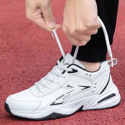Homens plus size tênis de alta qualidade pulseira de couro ao ar livre sapatos casuais novo luxuoso anti deslizamento resistente ao desgaste tênis masculino - Image 5