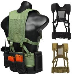 Colete tático Ultra Light Molle para homens, Swat masculino de batalha, cintos airsoft, colete ao ar livre, equipamento de caça, roupas CS - Image 1