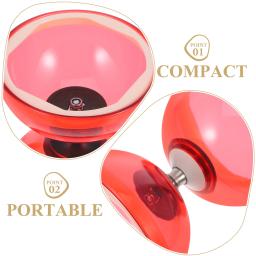 Double-End Fitness Diabolo para idosos e crianças, brinquedo malabarismo chinês, engraçado, 1 conjunto - Image 2