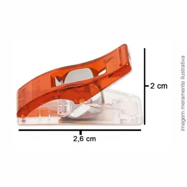 Clips para Quilting Pequenos - Pacote com 10 Unidades para Prender Tecido com Facilidade