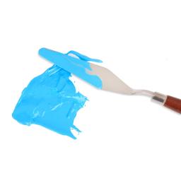 1 conjunto de espátula para pintura em aço inoxidável, paleta mista de facas, espátula raspadora, materiais de arte para pintura a óleo artística, mistura de cores - Image 4