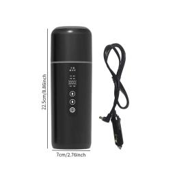 12v 24v chaleira de carro caldeira de água aquecida de aço inoxidável chaleira de água quente elétrica copo de água de calor para fazer café escola - Image 6