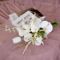 Mão Bouquet para casamento, Murah, estoque pronto, Bunga Tangan, Nikah, Tunang - Image 3