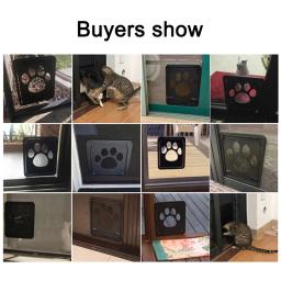 Porta de tela magnética de fechamento automático para animais de estimação, Porta para cão e gato, Porta de bloqueio, Home Fence - Image 6
