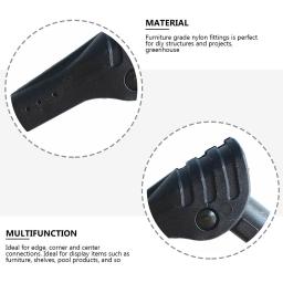 Suporte comum tenda haste conector dobrável de acampamento conectores dossel acessórios diy acessórios ao ar livre acessórios adaptador acessórios suprimentos - Image 4