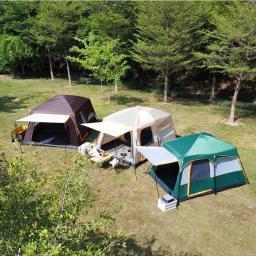 Barraca de acampamento ao ar livre, barraca do curso da família, proteção UV, 2, 4, 6, 8 pessoas, tendas luxuosas, venda direta da fábrica, venda quente - Image 3