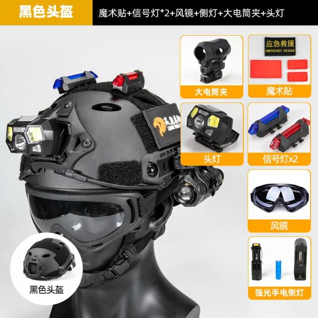 Capacete de Resgate Aquático Vermelho Leve e Multifuncional para Emergências e Ciclismo