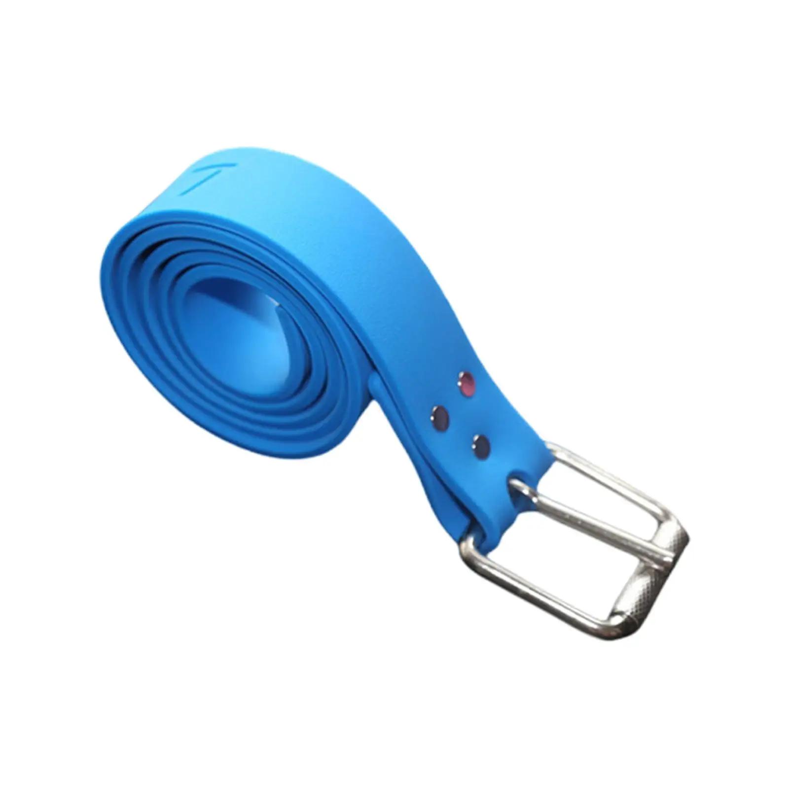 Cinto de peso de mergulho, cinto de peso de mergulho livre, mergulho com snorkel ajustável de silicone - Image 1