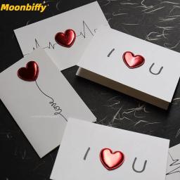 Cartões Dia Dos Namorados Presente Amor Cartão Postal Casamento Convite Cartões Aniversário para Ela Dia Dos Namorados Gift Card Mariage - Image 1