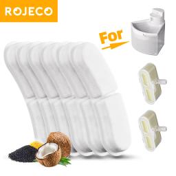 ROJECO-Substituição Filtros para Wireless Cat Água Fountain, Carbono Esponja Filtro, Bebedor Pet, Água Dispenser - Image 1