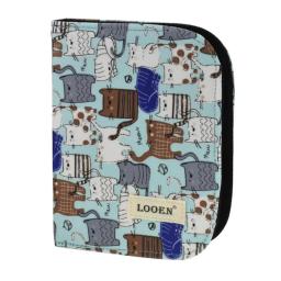Saco de armazenamento bonito Crochet Hook, Knitting Kit Organizer Case, Costura, Crochet, Tesoura, DIY Tools Pouch - Image 5