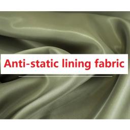 Bemberg meio algodão o pano anti-estático forro tecido supersoft suave inverno cashmere forro roupas de alta qualidade - Image 2