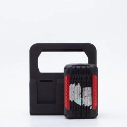 Portátil Bateria Rack De Armazenamento, Suporte De Suporte, Suporte De Cesta, Fit Para Ozdo, Bosch Power, X-Change, 18V Bateria, Sem Baterias, 4x - Image 4