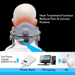Dispositivo médico da tração do pescoço Kit inflável da correção do colar cervical Maca do colar cervical do retrator do pescoço - Image 3
