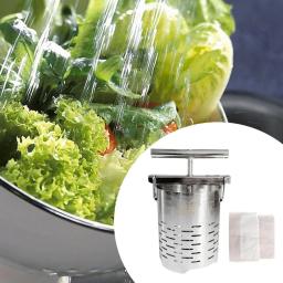 Espremedor De Recheio De Vegetais De Aço Inoxidável, Gadgets De Cozinha Profissional, Imprensa Manual, Fácil De Usar, Espremedor De Limão Para Uso Doméstico - Image 1