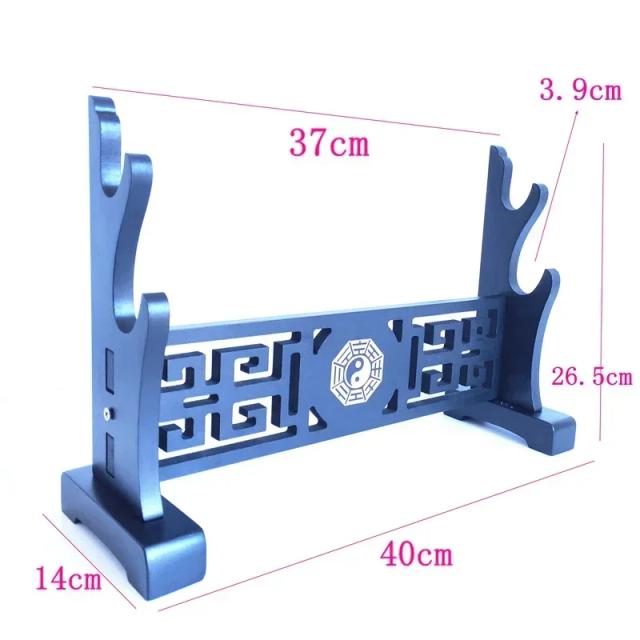 Suporte de Espada Katana Japonês em Camadas com Display para Facas e Decoração de Samurai - 3 Estilos Disponíveis