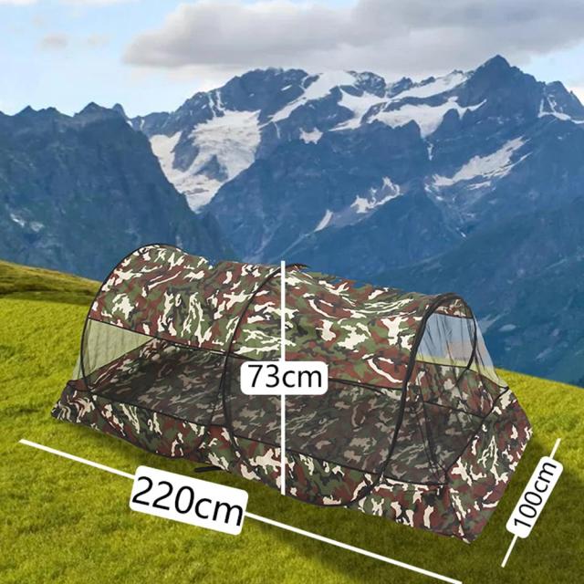 Mosquiteiro Portátil Dobrável para Viagens - Tenda de Malha com Zíper para Acampamento ao Ar Livre