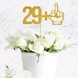 Decorações De Festa De Aniversário, EU SOU 29 + 1 Banner - Image 2