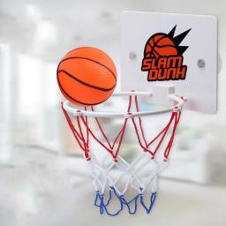 1pc bola mini kit de cesta de basquete esportes internos casa plástico mini jogo de basquete conjunto para crianças engraçado jogo de fitness - Image 2