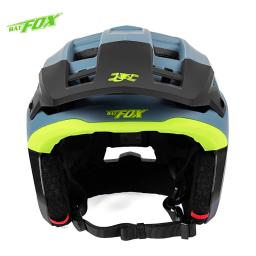 BATFOX-Capacete de Mountain Bike com Proteção Orelha Integrada, Meia Capacete MTB, Capacete de Ciclismo, Armadura BMX, Off-Road, Corrida, Novo, 3, 4 - Image 2
