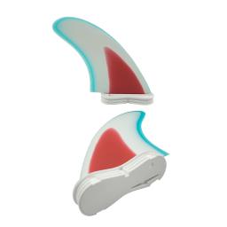MR Surfboard Fins para UPSURF FCS II, Twin Sets, Funboard Fins, Fibreglass Quilhas Estabilizador para Surf Performance Core - Image 3