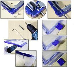 Silk Screen Printing Mesh, Stretching Frame, Glue Free, Stretch Screen Frame, 7x 9 Polegada - Image 6