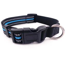 Colarinho Refletivo de Nylon para Animais de Estimação, Coleira Ajustável, Coleira de Cachorro, Suprimentos para Manga de Gato, Opcional Multicolorido, Acessórios, 1Pc - Image 4