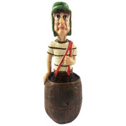 Bonecos Turma do Chaves 12 Personagens Kiko, Chiquinha, Madruga, Nhonho, Florinda, Girafales, Bruxa 71, Chaves, Seu Barriga - Image 5
