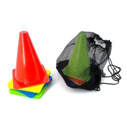 5pcs18cm sinal balde 6 Polegada barreira futebol estrada plana treinamento cone rolo pilha springback marcação copo símbolo acessórios esportivos - Image 6