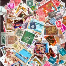 Selos postais com Post Mark, Toda coleção diferente de todo o mundo, 500 950 pcs por lote - Image 6