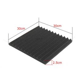 24 peças 300x300x25mm estúdio de espuma acústica à prova de som painel acústico à prova de som isolamento isolamento absorção painéis de parede - Image 5