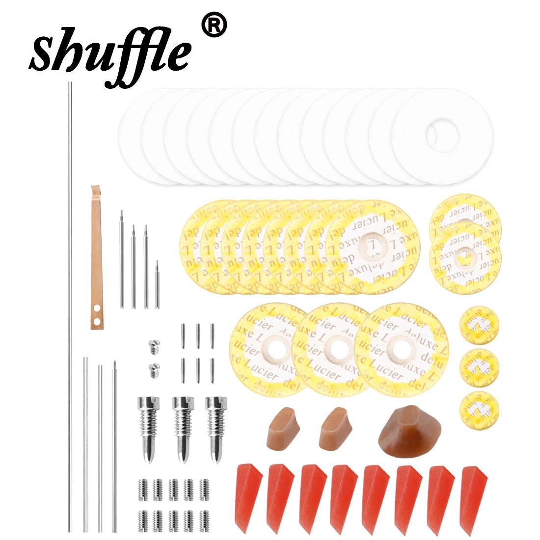 Conjunto de ferramentas de reparo de flauta, 70 peças, ferramentas completas, kit de ferramentas de manutenção de reparo de instrumento de vento, parafusos de tapete de buraco de som, acessórios de flauta - Image 1