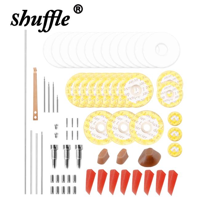 Kit Completo de Manutenção para Flauta - 70 Peças com Ferramentas de Reparo e Acessórios Essenciais